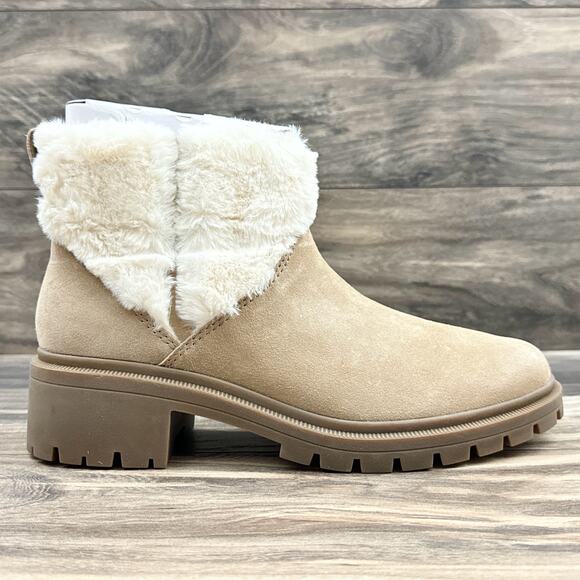 NIB Koolaburra by UGG Berea Fuzz Orthodite Ankle Boots Suede 9 Amphora - Picture 5 of 12